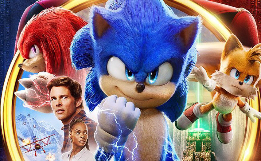  Paramount Pictures divulga pôster de Sonic 2 – O Filme com personagens principais