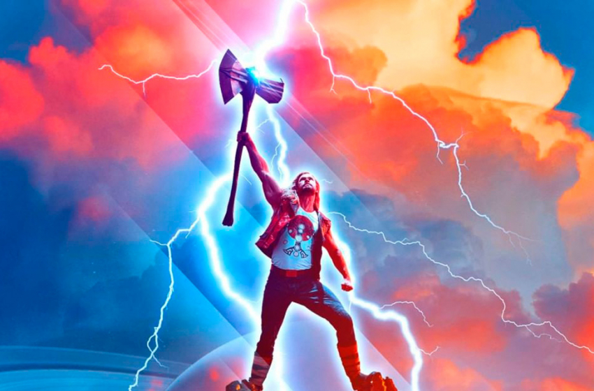  Marvel divulga pôster e primeiro trailer surpreendente de Thor: Amor e Trovão, com Zeus e a Poderosa Thor