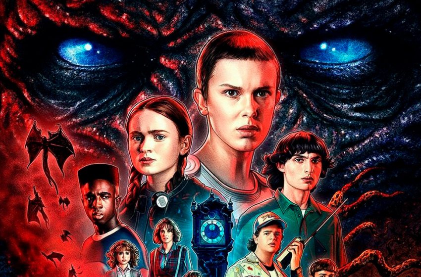  Netflix divulga cartaz sinistro para 4ª temporada de Stranger Things