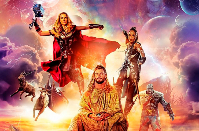 Marvel divulga cartazes com personagens principais de Thor: Amor e Trovão
