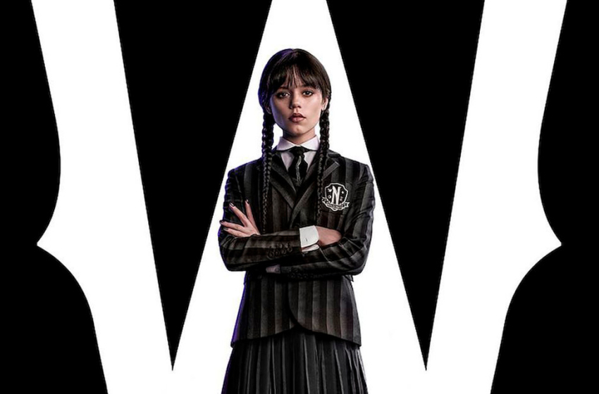 Faltando um dia para a estreia de Wandinha, Família Addams e estudantes da Escola Nunca Mais surgem em novos cartazes