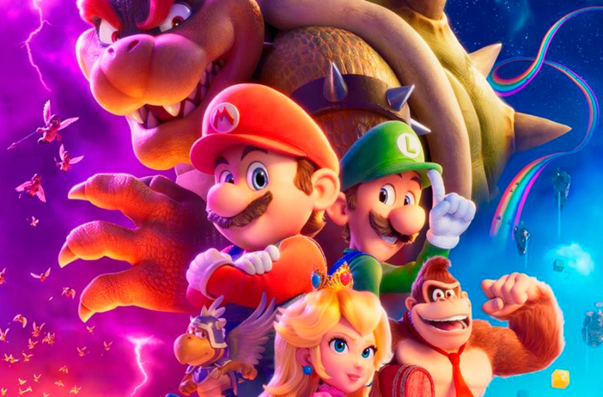  Mario, Luigi, Peach, Boaser, Toad e mais estampam novo cartaz de Super Mario Bros – O Filme