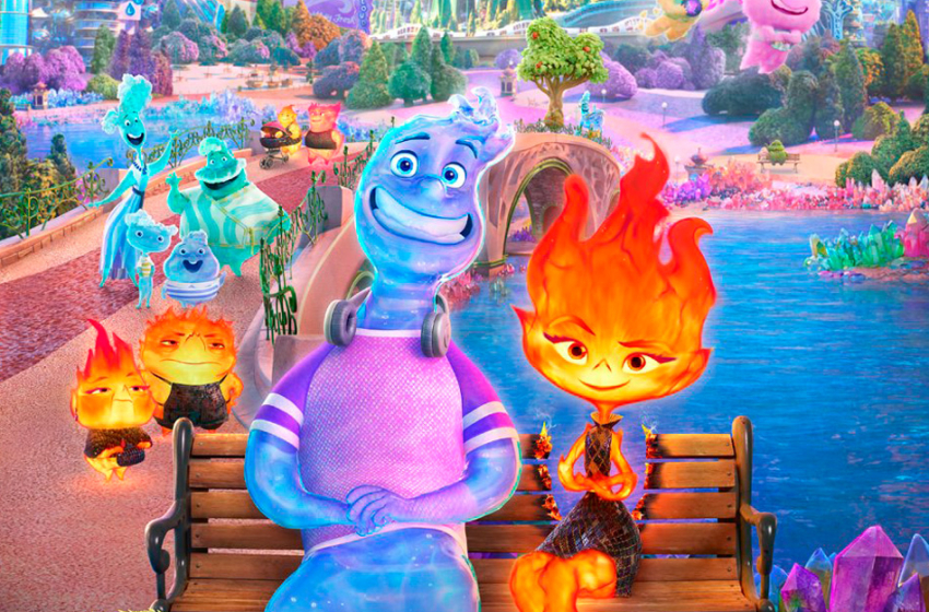  Elementos l Nova animação Disney-Pixar ganha pôster com personagens principais