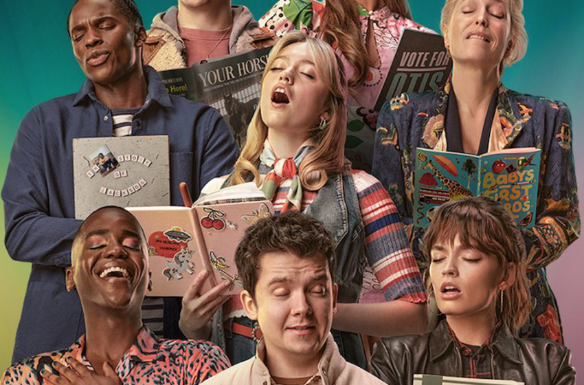  Netflix divulga cartazes da 4ª temporada de Sex Education com personagens principais