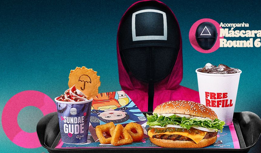 Burger King anuncia lojas temáticas e combo especial de Round 6 para celebrar a estreia do reality coreano