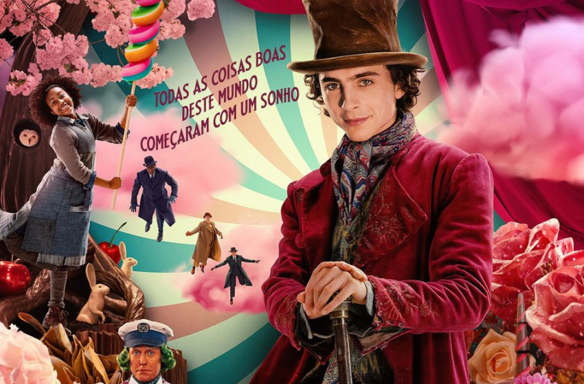  A poucos dias da estreia, Warner divulga novos cartazes de Wonka