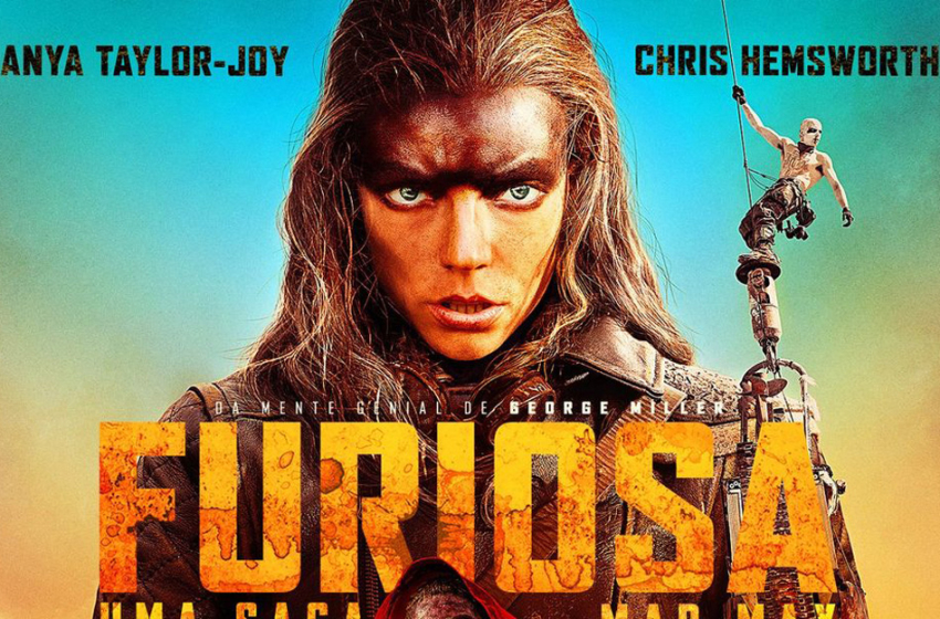  Warner Bros. Pictures divulga novo pôster de Furiosa: Uma Saga Mad Max com Anya Taylor-Joy, Chris Hemsworth e mais