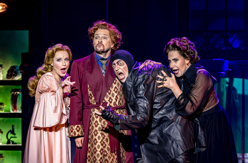  Musical de sucesso O Jovem Frankenstein inicia temporada no Teatro Bradesco, em SP